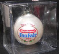 Merle Harmon's FAN FAIR 1994 NBA Glass Ornament